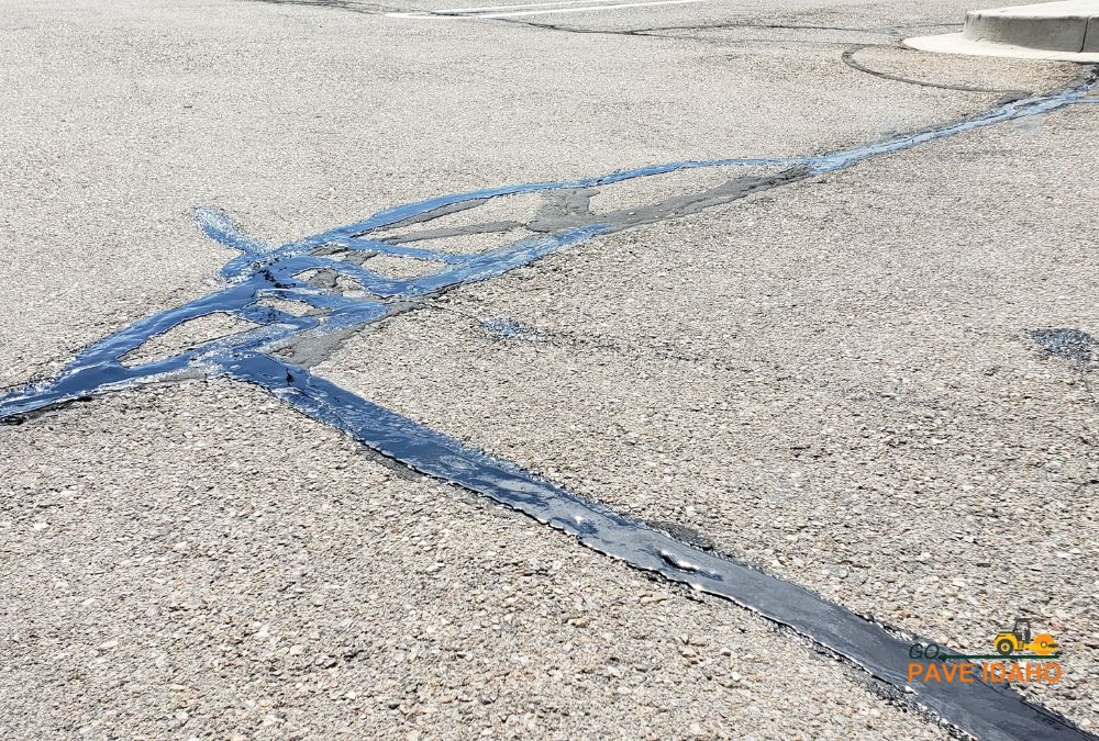 Asphalt Crack Sealing for Business and Property Management in Idaho