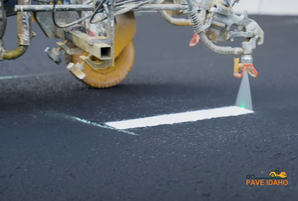 Asphalt Striping for Idaho Parking Lots